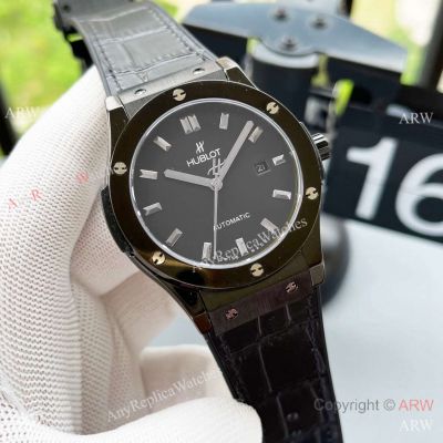 Swiss Quality Replica Hublot Watches Classic Fusion So Black Watches with Citizen